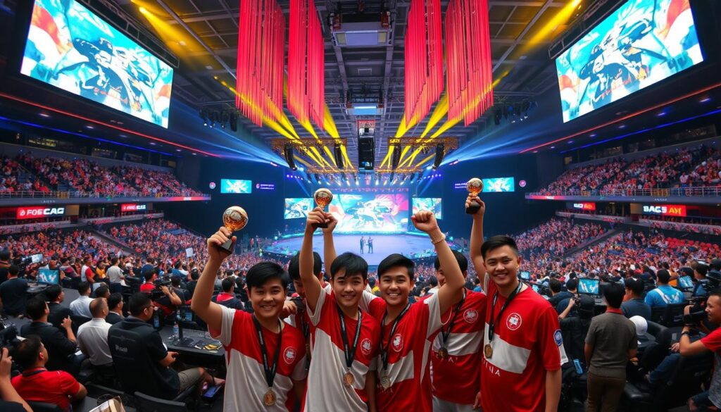 turnamen e-sports Asia